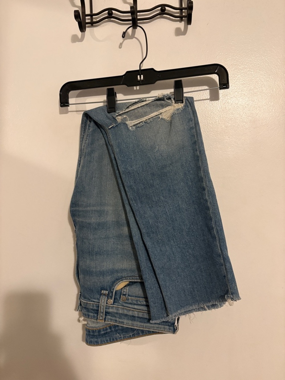 Rag & Bone Distressed Dre Low Rise Ankle Slim Boyfriend Jeans 27 - Picture 6 of 9
